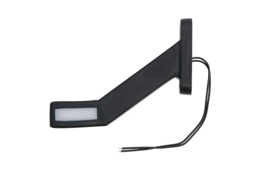 Lumina delimitare stanga, rosu/alb, LED lungime cablu 240mm, pe brațul lung, 12/24V (tip: neon)