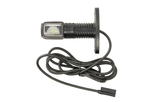 Lumina delimitare stanga; SUPERPOINT IV, portocaliu/rosu/alb, LED lungime cablu 2000mm, pe brațul mediu-lung, 12/24V (conector: CLICK-IN, SUPERPOINT IV)