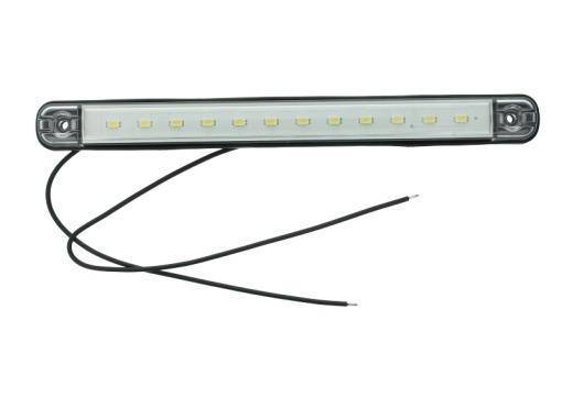 Lumina interior (24V) lungime: 238mm; latime: 20,6mm; inaltime:10,4mm
