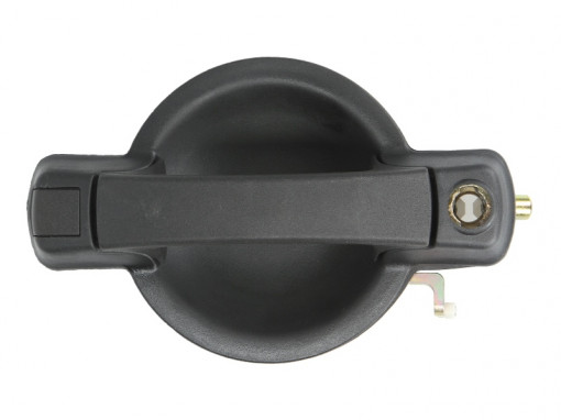 Maner usa fata dreapta exterior, cu locas incuietoare negru, FIAT DOBLO intre 2001-2010