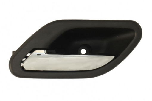 Maner usa Fata/Spate Stanga interior, crom/negru potrivit BMW Seria 5 E39 2.0-4.9 1996-2004