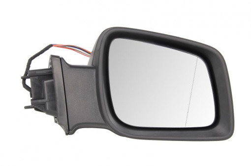 Oglinda laterala Dreapta electric, asferica, incalzita, crom, potrivit MERCEDES Clasa A W169, B SPORTS TOURER W245 pana in 2012