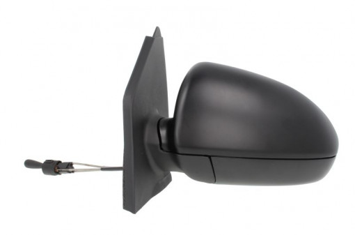 Oglinda stanga mecanica crom, grunduita SMART FORTWO intre 2007-2014