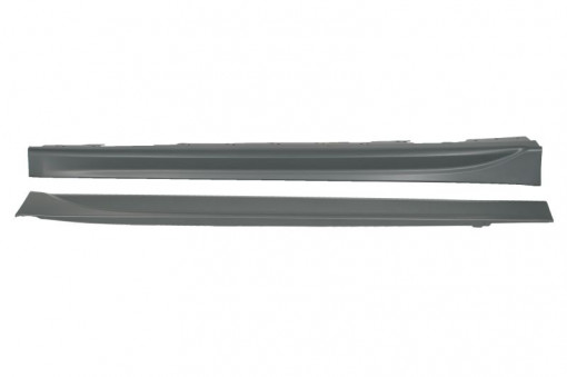 Ornament prag exterior Dreapta/Stanga grunduit, 2 buc.; cu kit de montaj; Pachet M potrivit BMW Seria 3 F30, F80, 3 F31 2011-2019