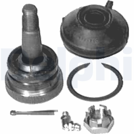 Pivot axa Dreapta/Stanga (inferior fata) (diametru con 14,5mm) potrivit DAIHATSU CHARMANT; TOYOTA CARINA II, CARINA III, CELICA, COROLLA 1.2-2.0 07.75-08.87