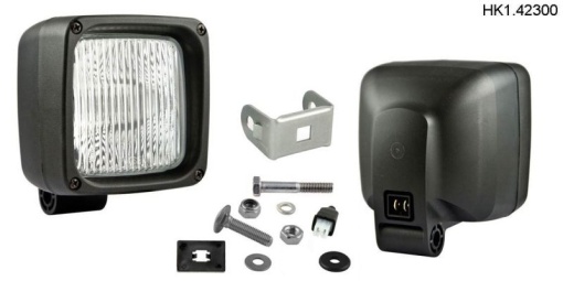 Proiector ceata Dreapta/Stanga (H3, 100x100mm, Conector AMP) 12/24V