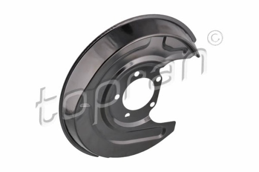 Protectie stropire disc frana Spate Stanga diametru 245mm potrivit AUDI A6 C5; SKODA SUPERB I; VW PASSAT B5, PASSAT B5.5 1.6-3.0 08.96-03.08