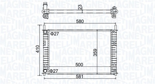 Radiator motor (Manual) potrivit FORD FIESTA V, FUSION; MAZDA 2 1.25-1.6