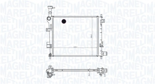Radiator motor (Manual) potrivit KIA PICANTO II 1.0/1.0LPG/1.2