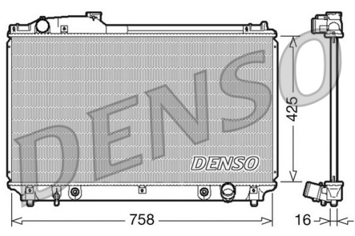Radiator motor potrivit LEXUS LS 4.3