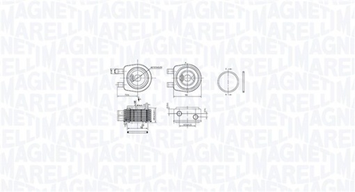 Radiator ulei potrivit VOLVO 440, 460, S40 I, V40; DACIA SOLENZA; MITSUBISHI CARISMA, SPACE STAR; NISSAN INTERSTAR, PRIMASTAR, PRIMERA, TERRANO; OPEL MOVANO A, VIVARO A; RENAULT 19 I 1.9D-2.5 03.86-