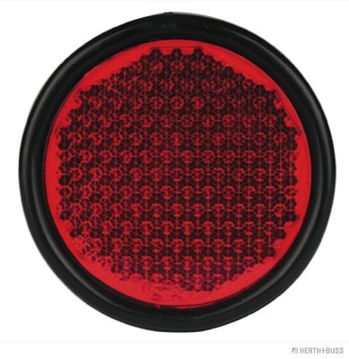 Reflector rotund (rosu diametru: 90mm)