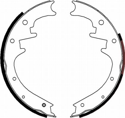 Sabot frana potrivit JEEP CHEROKEE, GRAND CHEROKEE I 2.4-5.2 09.91-01.08