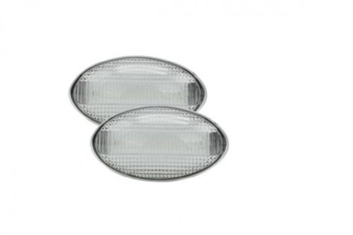 Semnalizator lampa lateral stanga/dreapta transparent, LED potrivit MINI R50, R53, R52 1.4D/1.6 2001-2008