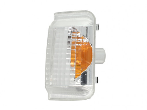 Semnalizator oglinda Stanga (alb/portocaliu) potrivit CITROEN JUMPER I, JUMPER II; FIAT DUCATO; PEUGEOT BOXER 2.0-Electric 12.01- 04.06-