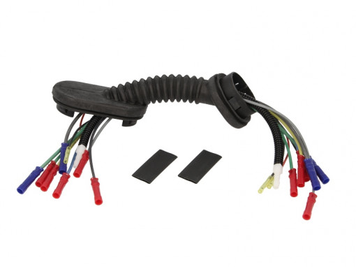 Set cabluri Cu furtun lichid de spalare parbriz; haion(300mm, numar pini: 9, cu capac; cu furtun, Dreapta/Stanga) potrivit FORD FOCUS I 1.4-2.0 02.99-11.04