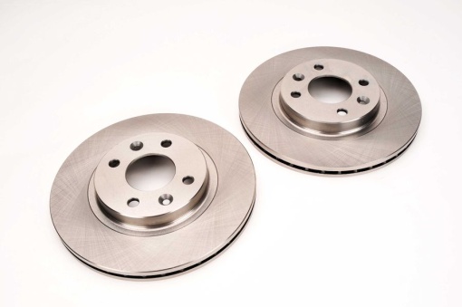 Set discuri frana (2 buc.) Fata Dreapta/Stanga potrivit DACIA LOGAN, LOGAN EXPRESS, LOGAN II, LOGAN MCV, SANDERO, SANDERO II; NISSAN KUBISTAR; RENAULT 19 I, 19 I CHAMADE 1.0-2.0 06.89-