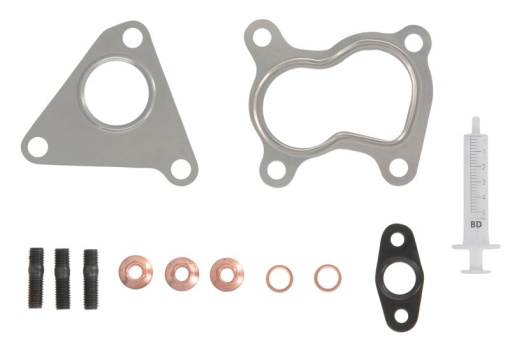 Set montaj turbocompresor potrivit DACIA LOGAN, SANDERO; NISSAN ALMERA II, KUBISTAR, MICRA III, NOTE; RENAULT CLIO II, CLIO II/HATCHBACK, CLIO III, KANGOO, KANGOO EXPRESS, LOGAN I 1.5D 06.01-