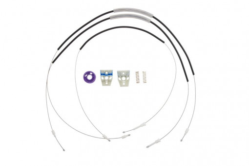 Set reparatie macara geam fata Stanga potrivit VW POLO V 03.09-