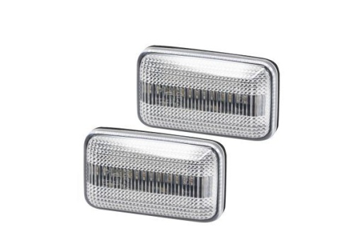 Set semnalizator stanga/dreapta (transparent) potrivit AUDI 80 B2, 80 B3, 80 B4; PORSCHE 911, 911 SPEEDSTER; VW CORRADO, GOLF I, GOLF II, PASSAT B2, PASSAT B3/B4, POLO II, SCIROCCO, TOURAN 1.0-5.9 04.74-