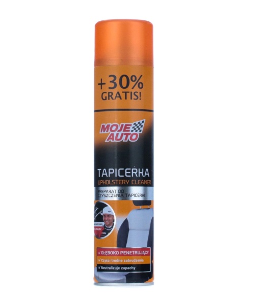 Solutie curatare elemente textile interior MOJE AUTO, 0,52 l., 1 buc, spuma