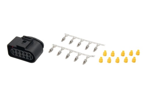 Stecher, numar pini: 10, Kit reparare, potrivit AUDI; SEAT; SKODA; VW potrivit AUDI A3; VW GOLF IV, LT 28-35 II, LT 28-46 II, NEW BEETLE, TRANSPORTER T4 09.95-07.06