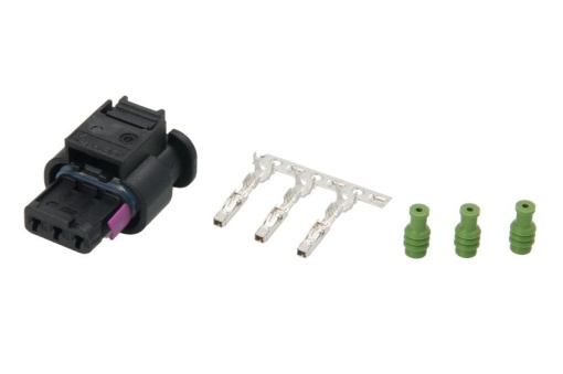 Stecher, numar pini: 3, Kit reparare, potrivit AUDI; SEAT; SKODA; VW
