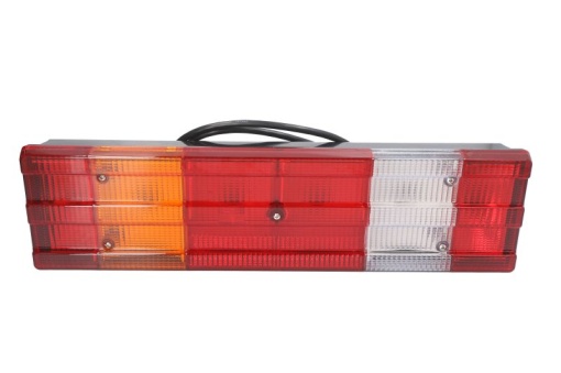 Stop spate stanga (24V, cu intermitent, cu far de ceață, lumina de marșarier, cu stop, lumină de parcare, cu iluminare placuta, lungime cablu: 1,2m) potrivit MERCEDES MK 07.87-09.96