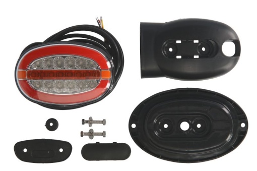 Stop spate stanga/dreapta (LED, 12/24V, cu intermitent, cu stop, lumina de parcare, spate)