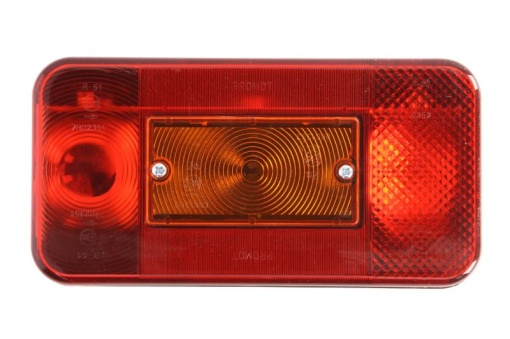 Stop spate stanga/dreapta (P21/5W/P21W, cu intermitent, cu lumina de ceata, cu stop, lumina de parcare, cu iluminare placuta, fara proiector, 199x102x55mm) - Img 1