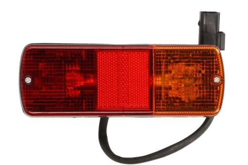 Stop spate stanga/dreapta (P21W/R5W, 12/24V, rosu/galben, cu intermitent, cu stop, lumina de parcare, cu iluminare placuta) potrivit JCB 3, 3C, 3CN, 3CS, 3CX, 3CX SITEMASTER, 3CX-2, 3CX-4, 3CXC, 3CXS, 3CXT, 3D - Img 1