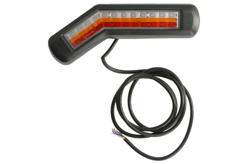 Stop spate stanga (LED, 12/24V, cu intermitent, cu far ceață, lumina de marșarier, cu stop, lumină de parcare, fara proiector, semnalizator dinamic, lungime cablu: 0,2m, 269x109/62x47,7mm)