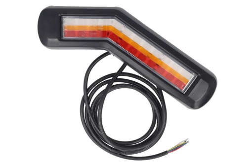 Stop spate stanga (LED, 12/24V, cu intermitent, lumina de marșarier, cu stop, lumina de parcare, fara proiector, lungime cablu: 0,2m, 269x109/62x47,7mm)