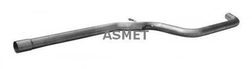 Teava esapament Mijloc potrivit AUDI A3; SEAT ALTEA, ALTEA XL, LEON, TOLEDO III; VW GOLF PLUS V, GOLF V 1.6D/1.9D 05.03-