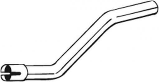 Teava esapament Mijloc potrivit FORD MONDEO III 2.0D-3.0 10.00-03.07 - Img 1