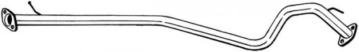 Teava esapament Mijloc potrivit NISSAN QASHQAI II; RENAULT KADJAR 1.5D/1.6D 11.13-