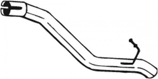 Teava esapament Spate potrivit FORD FOCUS III 1.6 07.10-02.20