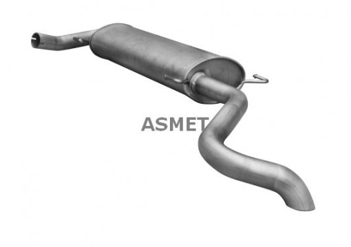 Toba esapament finala potrivit CITROEN JUMPER II; FIAT DUCATO; PEUGEOT BOXER 3.0D 04.06-