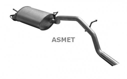 Toba esapament finala potrivit SUBARU JUSTY II, JUSTY III; SUZUKI IGNIS I, IGNIS II 1.3/1.5 10.95-