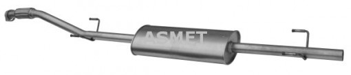 Toba esapament intermediara potrivit MERCEDES SPRINTER 2-T (B901, B902), SPRINTER 3-T (B903), SPRINTER 4-T (B904) 2.9D 02.95-05.06