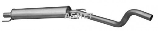 Toba esapament intermediara potrivit OPEL ASTRA H, ASTRA H GTC 1.9D 04.04-10.10