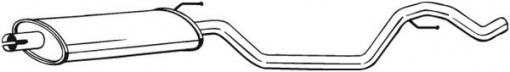 Toba esapament intermediara potrivit OPEL VECTRA C, VECTRA C GTS 1.6/1.8 04.02-09.08