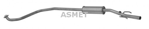 Toba esapament intermediara potrivit TOYOTA YARIS 1.0 04.99-09.05