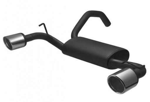 Toba esapament SPORT (oțel aluminiu / capete inox, iesiri 2) potrivit ABARTH 500 / 595 / 695 1.4 08.08-