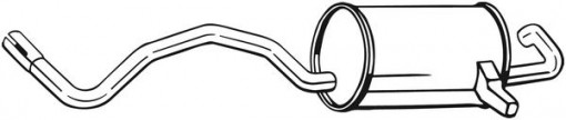 Toba finala esapament potrivit RENAULT MEGANE II, MEGANE II/KOMBI, SCENIC II 1.4-1.6LPG 11.02-