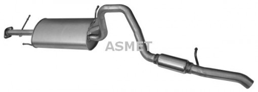 Toba finala esapament potrivit SUZUKI GRAND VITARA I 2.0/2.0D/2.5 03.98-07.03