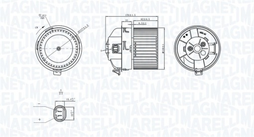 Ventilator habitaclu potrivit DS DS 4; CITROEN C4 II, DS4; PEUGEOT 308, 308 I, 308 I/KOMBI, RCZ 1.2-2.0D 09.07-