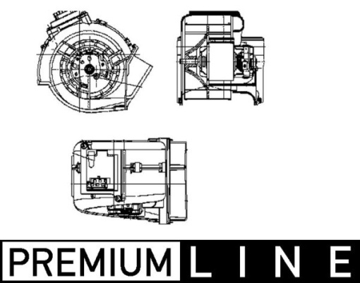 Ventilator habitaclu potrivit MERCEDES S (W220) 2.8-5.8 10.98-08.05