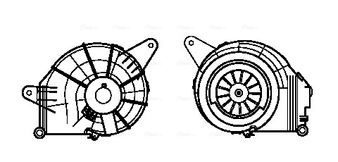 Ventilator habitaclu potrivit MERCEDES VIANO (W639), VITO (W639) 2.0D-Electric 09.03-