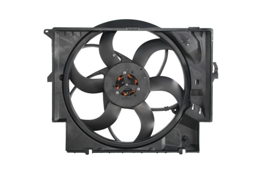 Ventilator radiator (cu carcasa) potrivit BMW 1 (E81), 1 (E82), 1 (E87), 1 (E88), 3 (E90), 3 (E91), 3 (E92), 3 (E93), X1 (E84) 2.0D 06.04-06.15